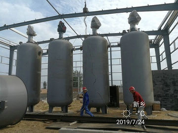 Van de het Silicaatproductie van het hoge snelheidsnatrium het Materiaal Natte Methode 10 Ton /dag